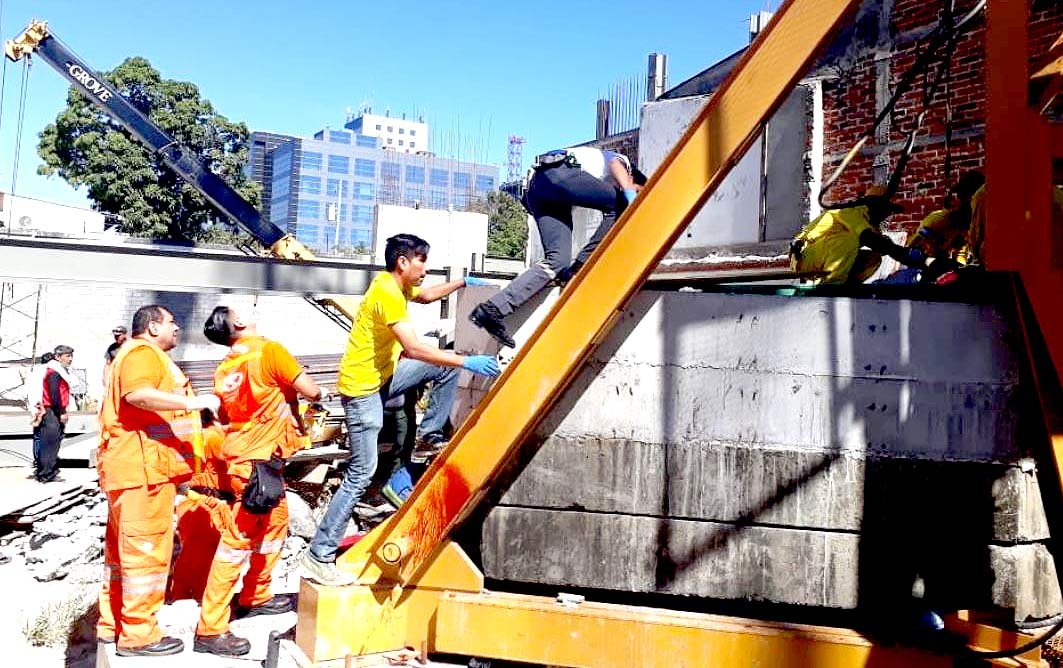 Tres obreros muertos en accidente laboral en zona de la avenida Olímpica 4