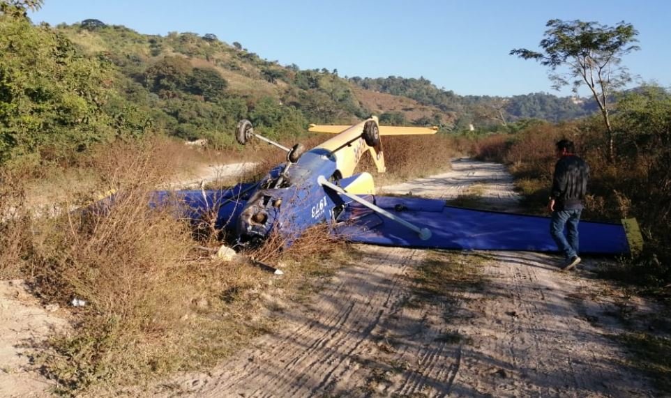 Avioneta en Changallo