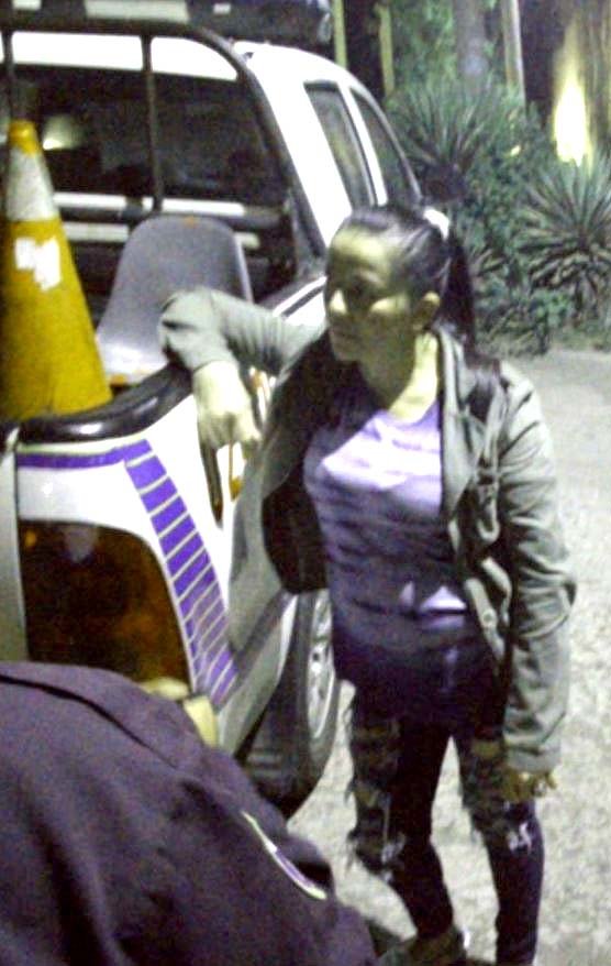 Detenida por arrollar a una policía en Candelaria de la Frontera 1