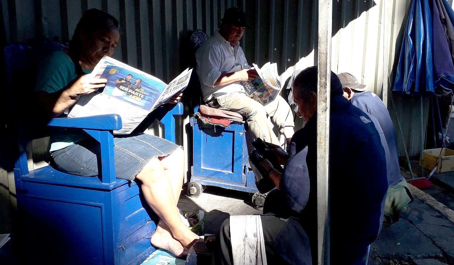 Lustrabotas del centro de San Salvador 5