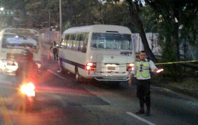 Accidente Troncal del Norte microbùs de la 38