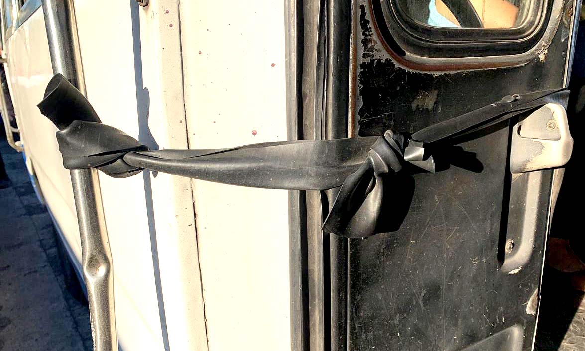 Usuarios ponen en riesgo su vida en ruta 152 1