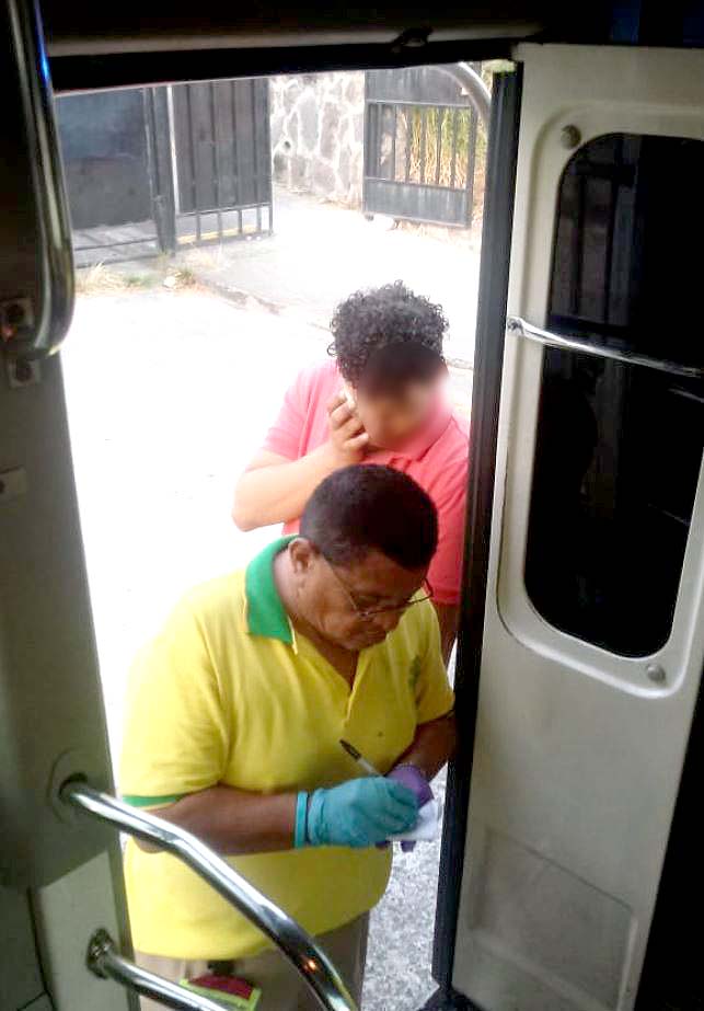 Asalto en microbús de la ruta A-1 3