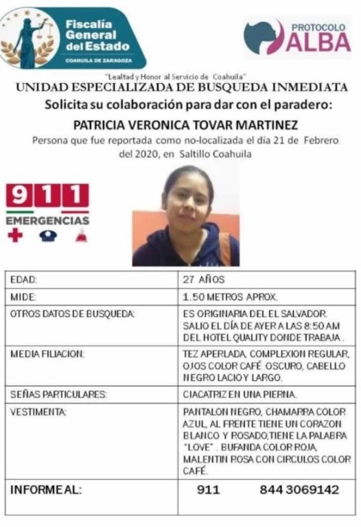 Desaparecida en México