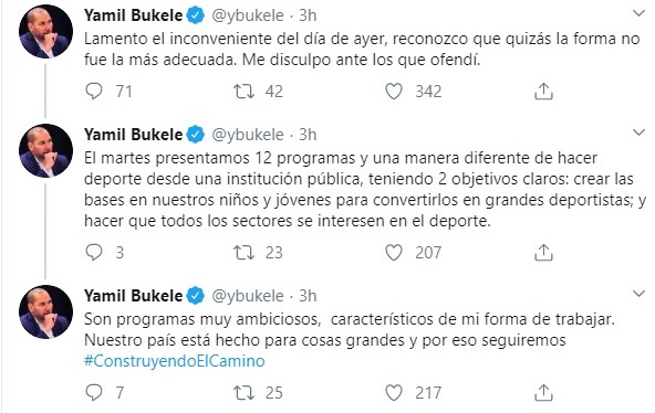 Disculpas de Yamil 2