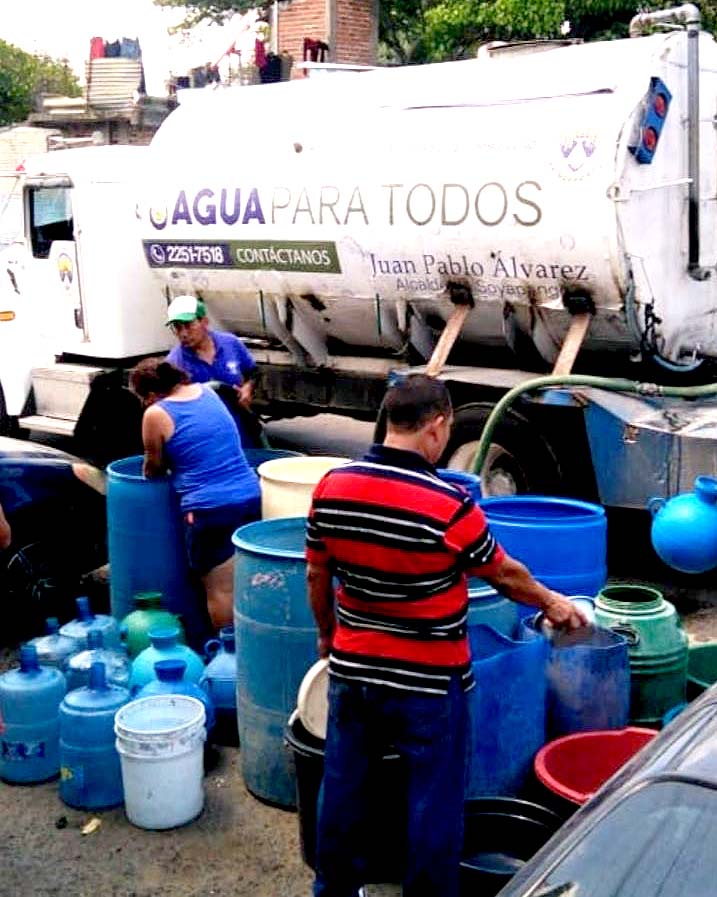 Falta de agua en Soyapango 4