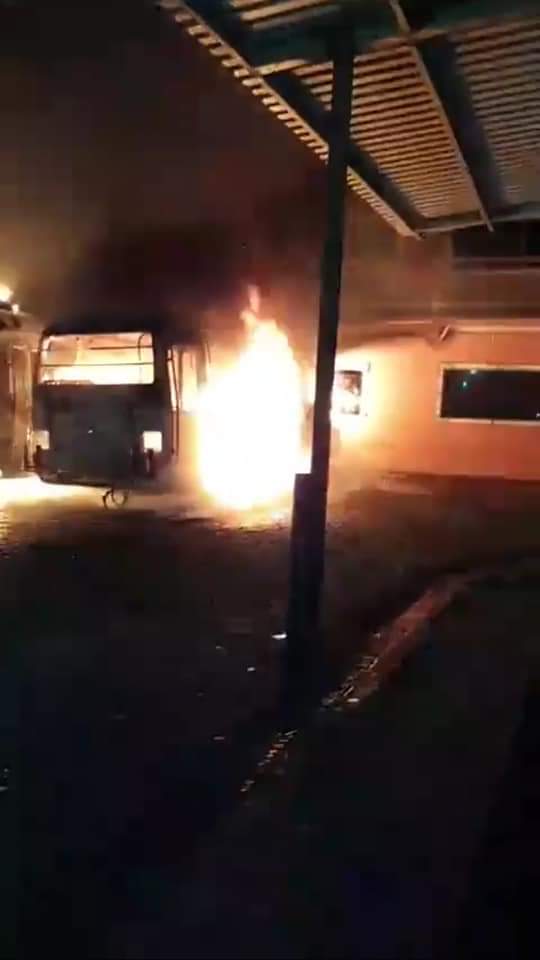 Incendio microbuses 2