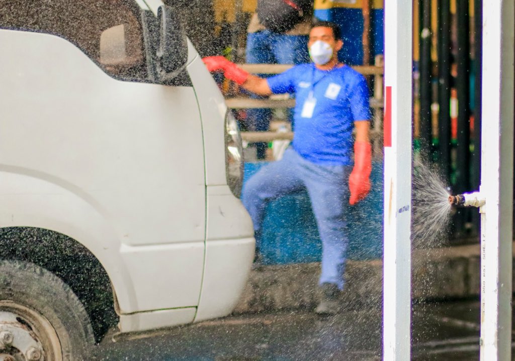 Mercado la Tiendona arco sanitario 2