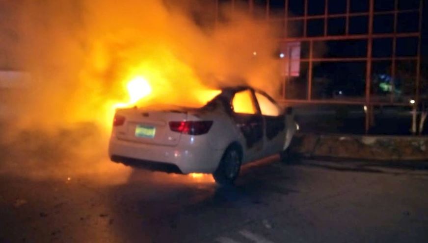 Carro en San Martín2