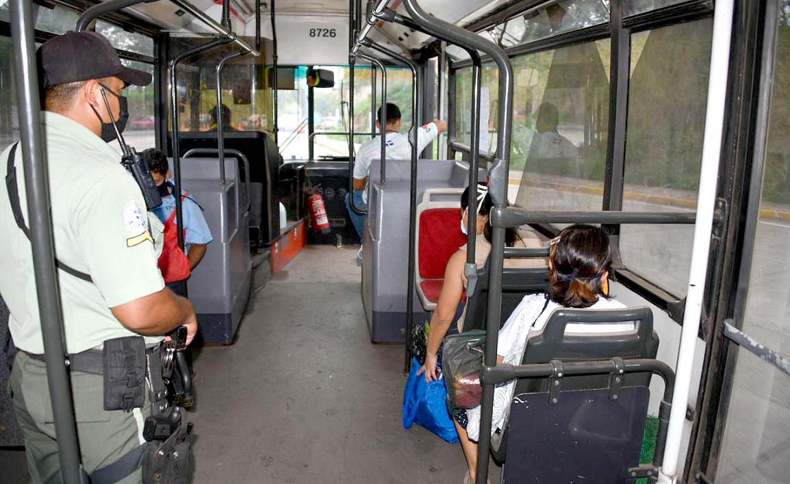 Servicio gratuito de bus municipal para tecleños 3