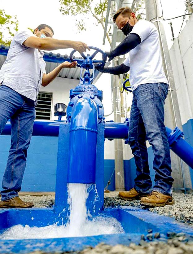 Pozo de agua en Soyapango 2