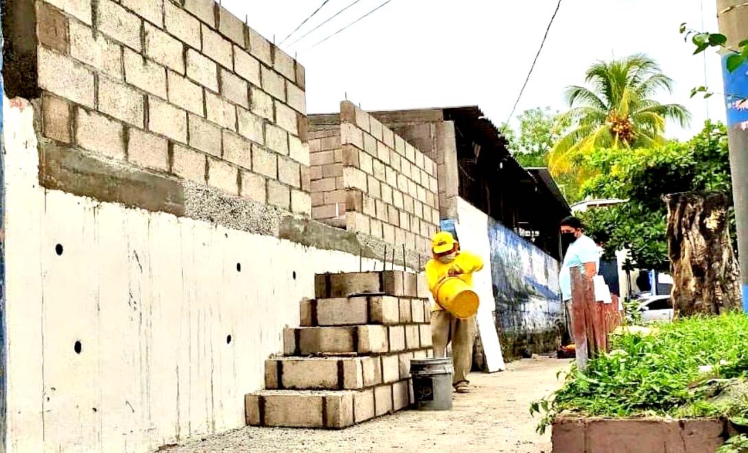 MOP en colonia Santa Lucía 1