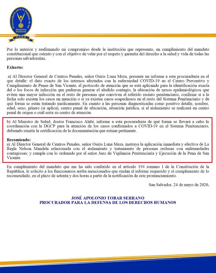 Procuraduría para la Defensa de los Derechos Humanos 2