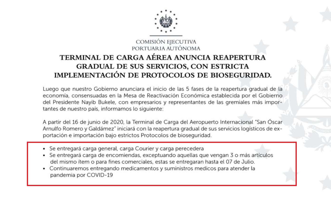 CEPA comunicado 1