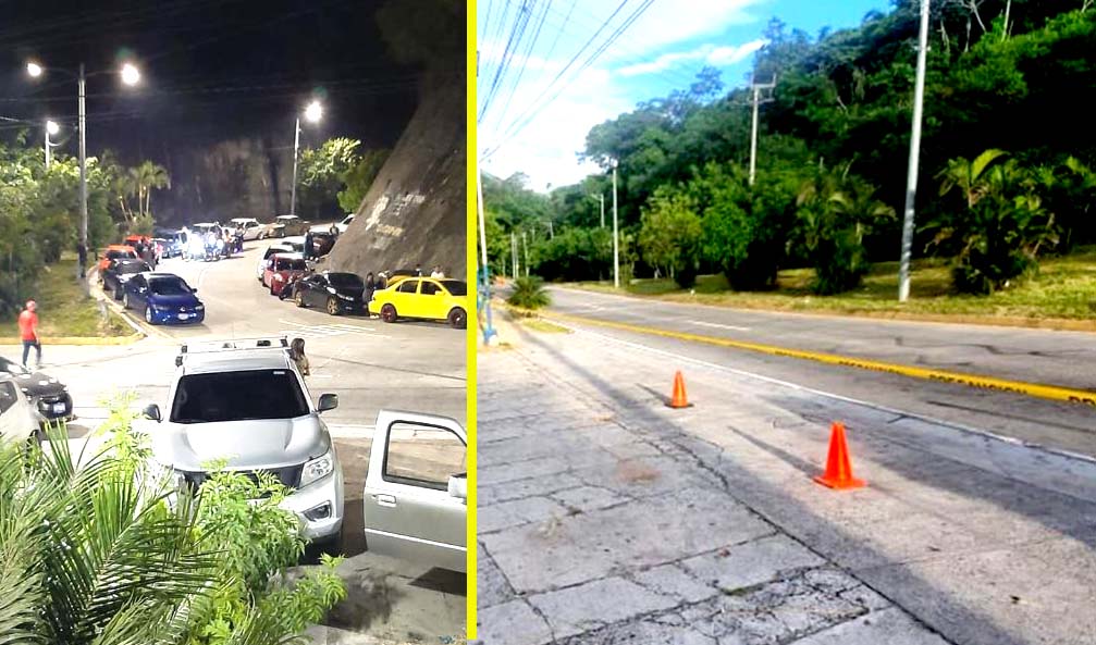 Mirador municipal fotos Ernesto Muyshondt y Motociclistas de El Salvador 2