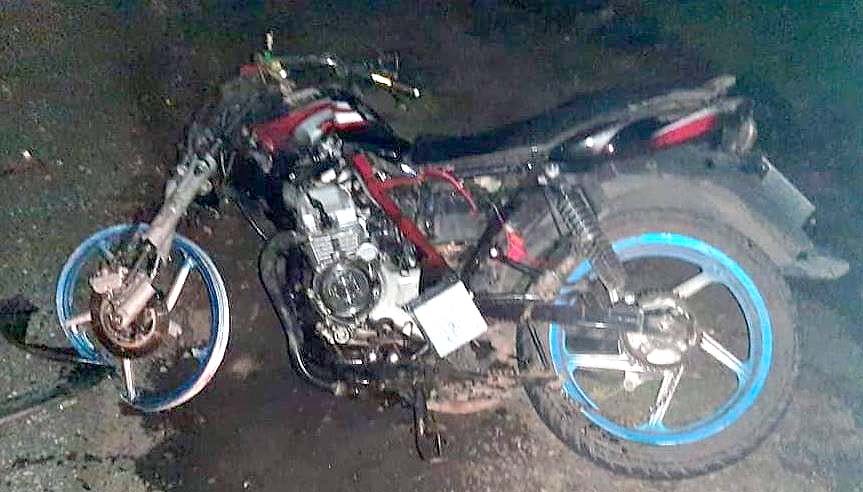 Motociclista muere en accidente calle a San Juan Opico Foto tomada de Motociclistas de El Salvador 2