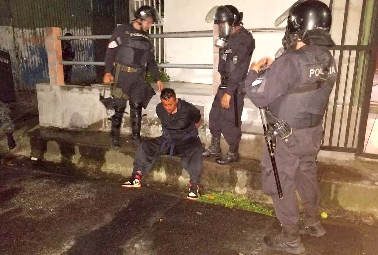 UMO detuvo a hombre que lesionó a su propio padre Foto PNC 2