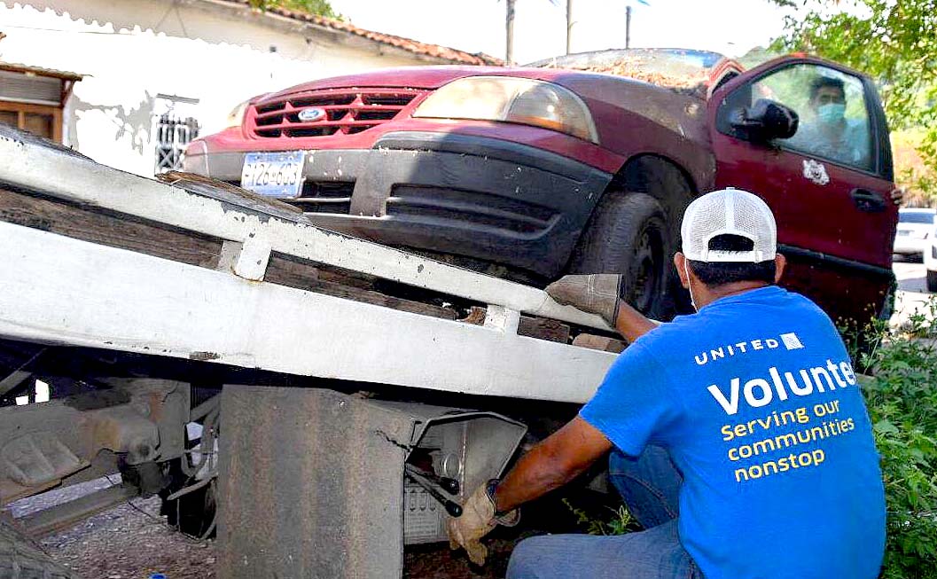 Retiro de carros abandonados en Santa Tecla 3 Foto tomada de la alcaldía tecleña