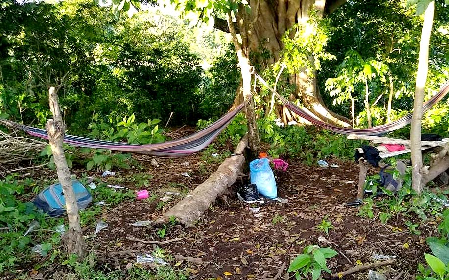 PNC desmantela campamento de pandilleros en Usulután foto 1 tomada de la Policía
