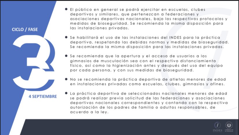 Fase iii deportes