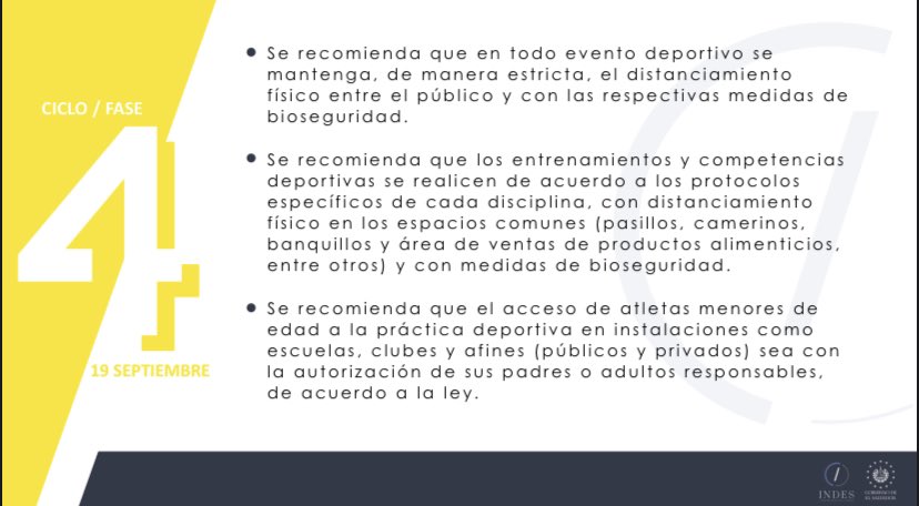 Fase iv deportes