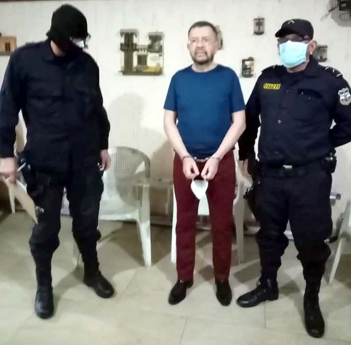 Capturan a exministro de Defensa David Munguía Payés Foto tomada de la RRSS de Fiscalía