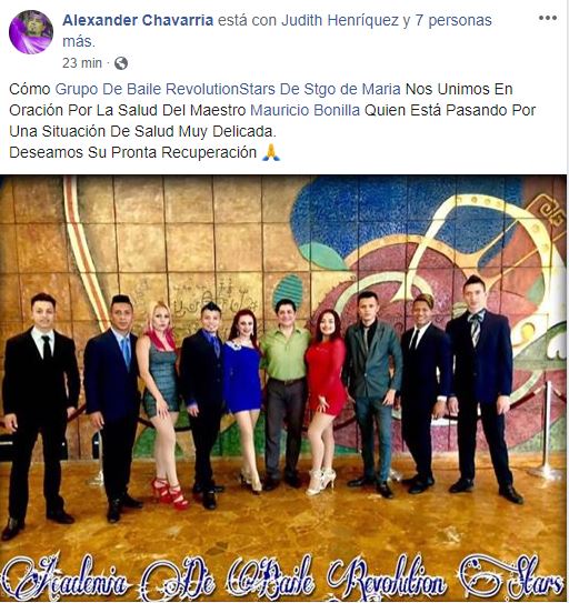 Apoyo a para Mauricio Bonilla