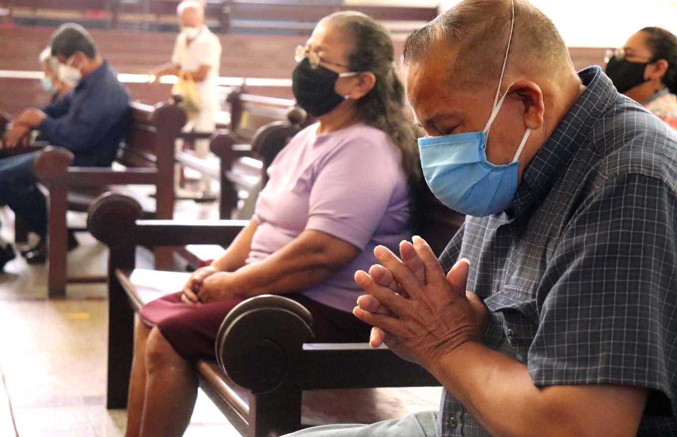 Misa con distanciamineinto en Catedral Metropolinata Foto Arzobispado 1