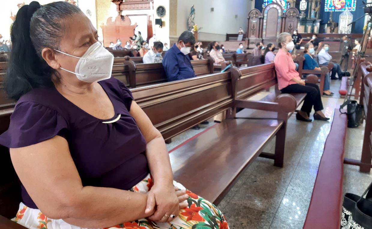 Misa con distanciamineinto en Catedral Metropolinata Foto Arzobispado 3