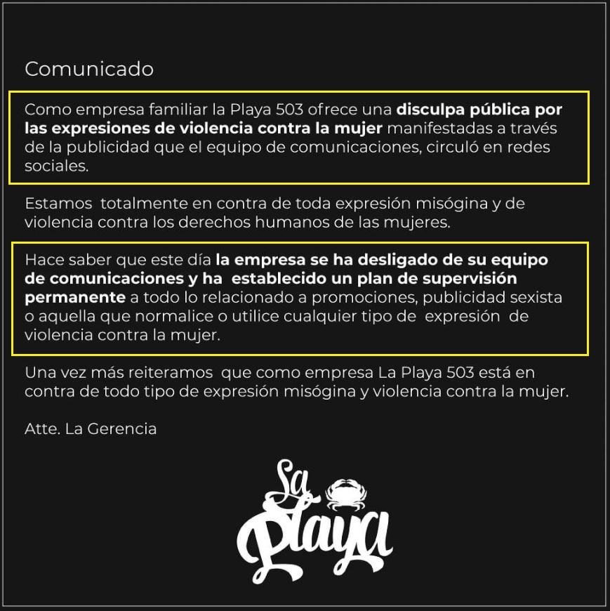 Restaurante La Paya 503