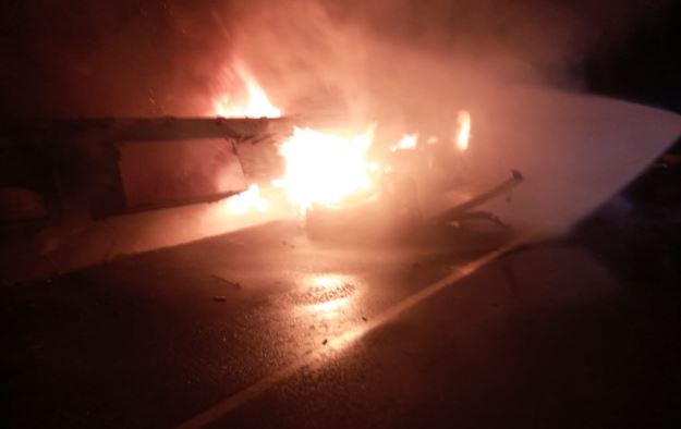 Rastra incendiada