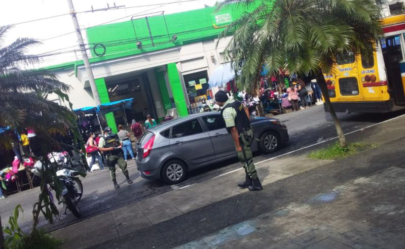 Carro robado en Tecla2