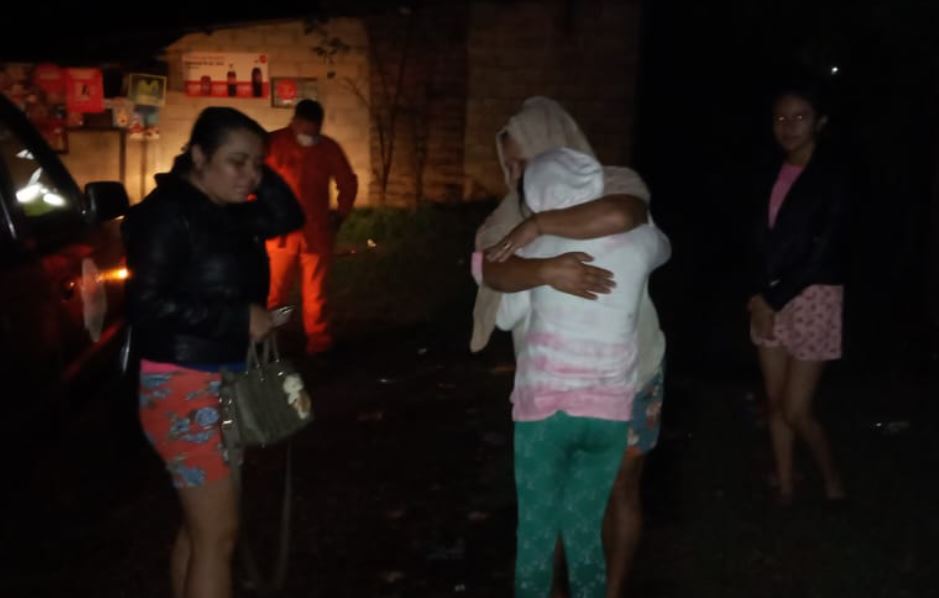 Colonia de Metapán inundadas