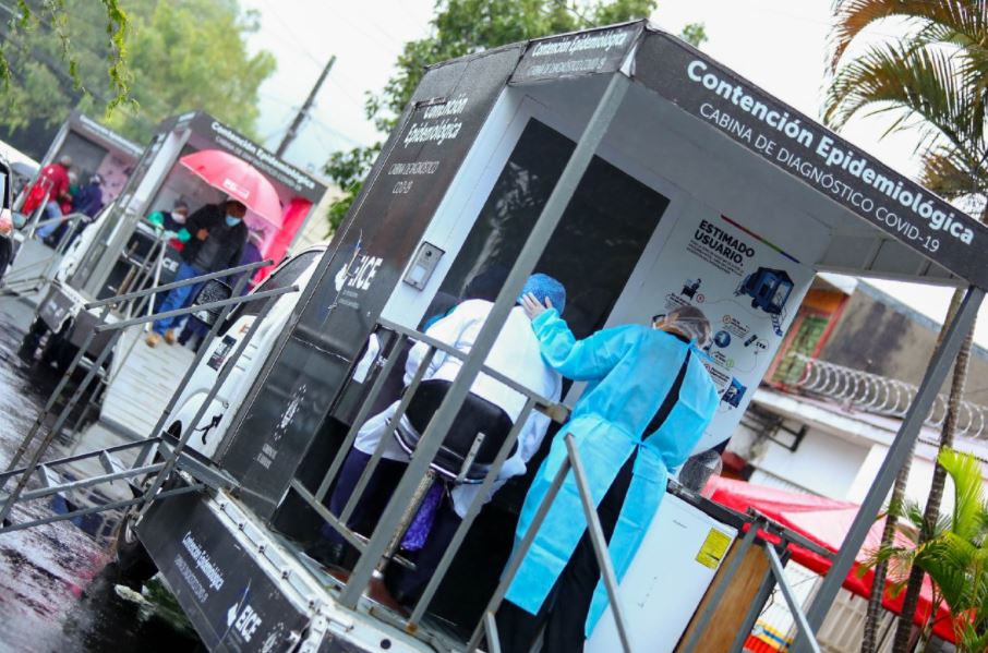 Cabinas de la Covid-19