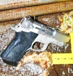 Pistola en Usulután