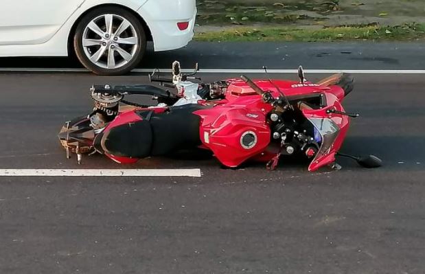 Motociclista en Copapayo