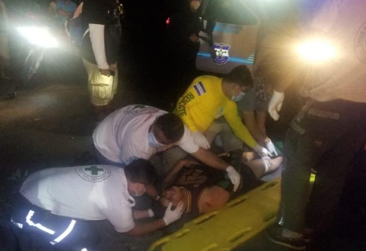 Accidentados en Sensunte