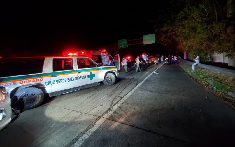 Accidente cerca de las Delicias