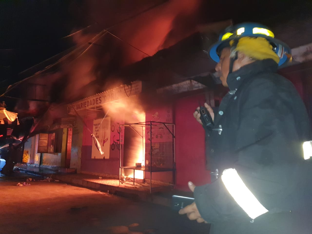 Incendio Santa Ana 3