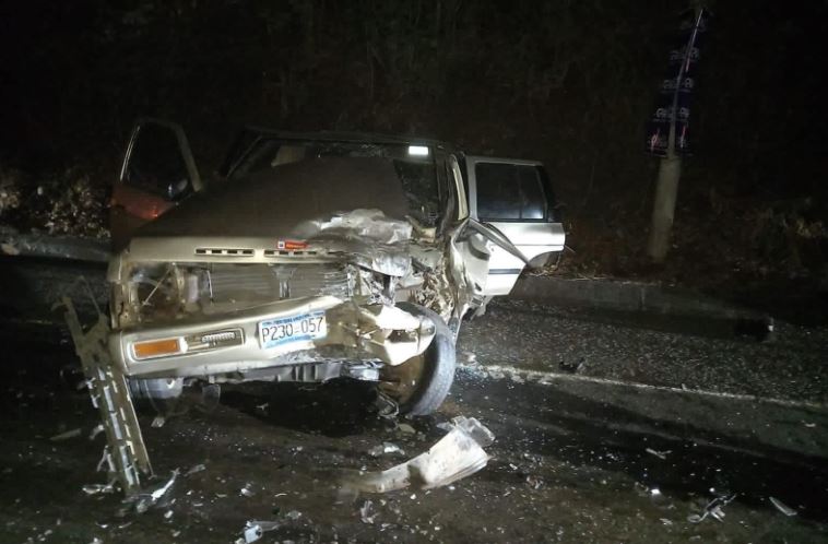 Accidente en San Miguel con 2 muertos