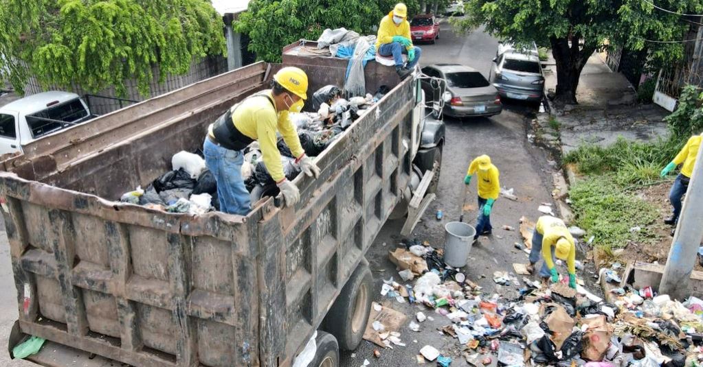 Basuras en la capital