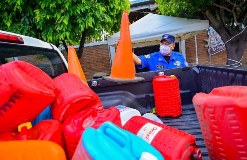 Obstaculos en San Salvador