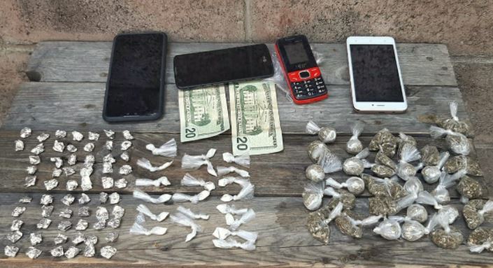 Droga incautada a colobarador de pandillas