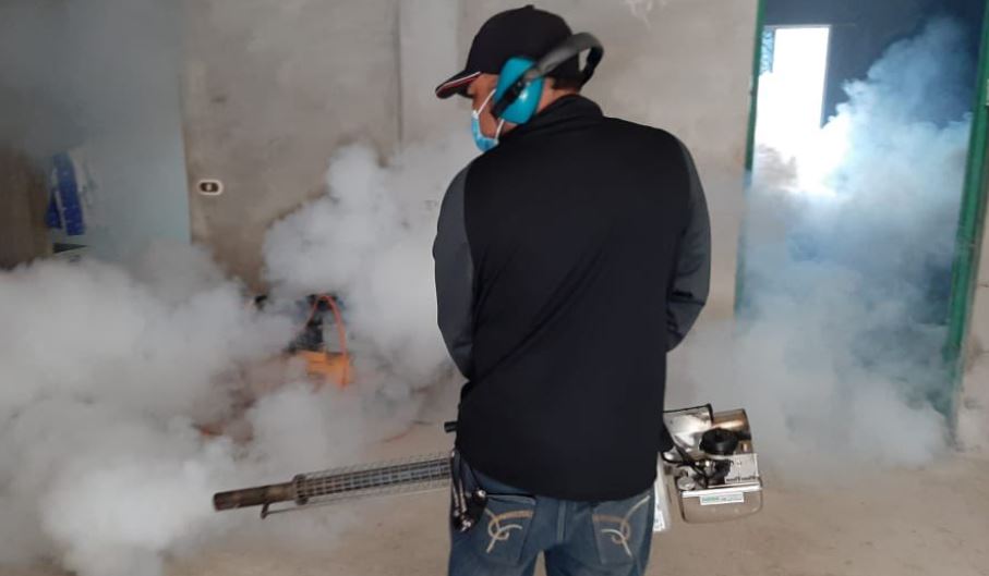 Fumigación en Chalatenango