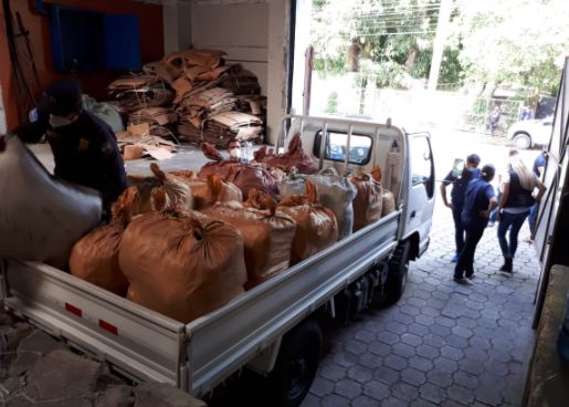 Mochilas en la Costa Rica