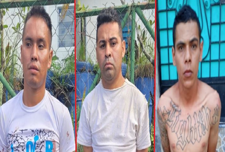 Detenidos de la 18