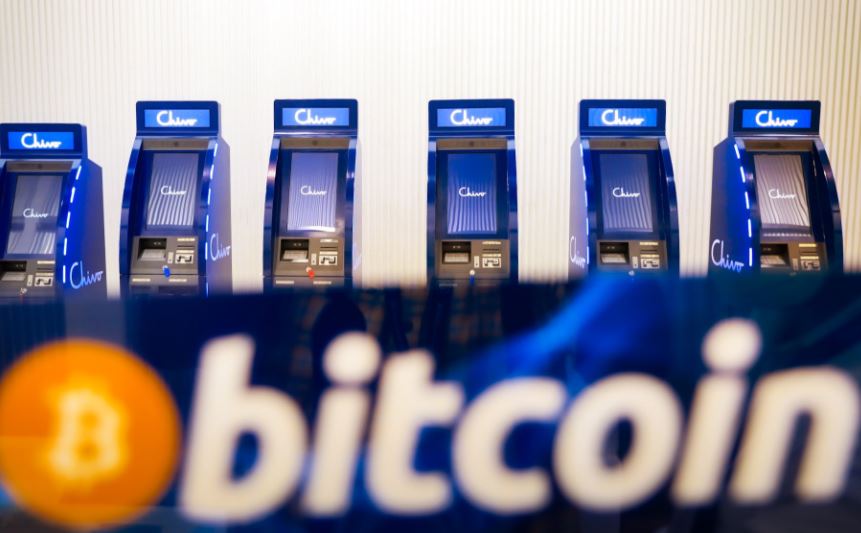 Cajeros para en Bitcoin