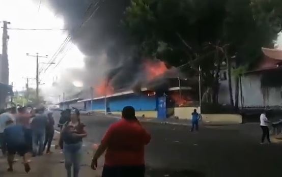 Incendio en San Miguelito
