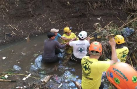 Canaleta en Santa Ana