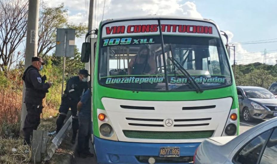 Microbusero capturado de la 109